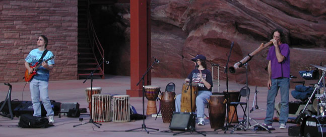 Mak at Red Rocks Amphitheater