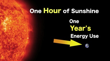 Sun and Earth