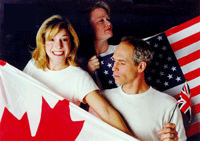 Barbara, Linda and Matthew from A.C.E. Comedy